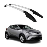 Aluminium Dachreling RelingträGer FüR Citroen DS4 2011-2018 Silber 2X