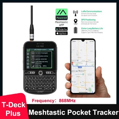 LILYGO T-Deck Plus ESP32-S3 LoRaWAN 868MHz GPS Meshtastic Meshcore LoRa Tracker