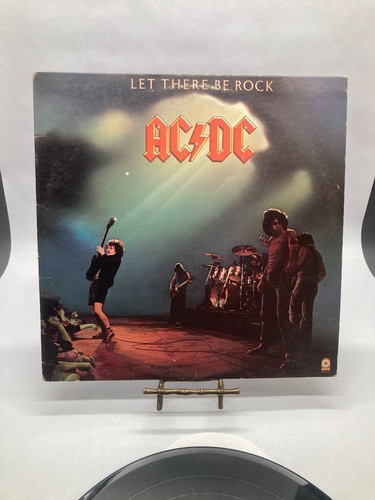 AC/DC Let There Be Rock Vintage Vinyl LP 1977 ATCO Record SD 36-151