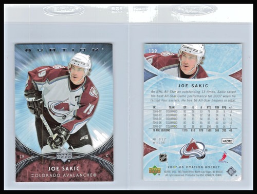 2007 Joe Sakic #139