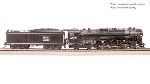 Broadway Limited 7796 HO Scale Boston & Maine 2-8-4 Berkshire, T1B 4023 (DC) - 第 10/10 張圖片