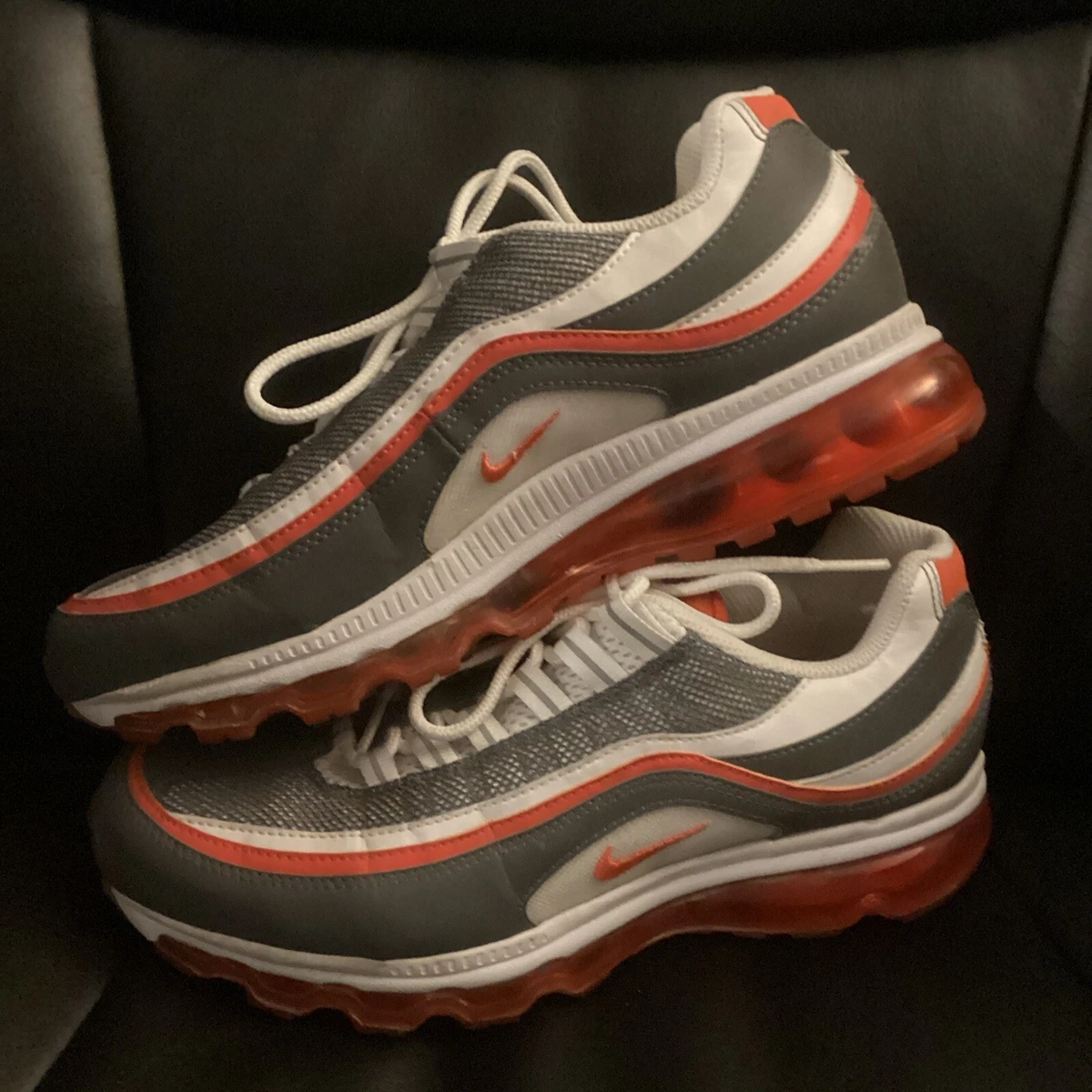 Nike Air Max 24-7 Grey Orange | eBay