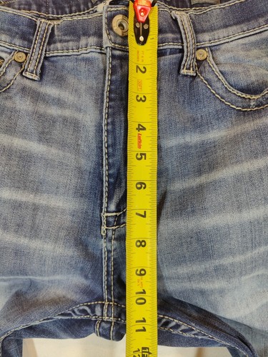 Jeans BKE Tyler uomo 36S gamba dritta vita media regular fit tasche denim blu - Foto 6 di 11
