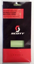 NEW SCOTT WORKS RECOIL/NS/XI/80S CLEAR GREEN REPLACEMENT GOGGLE LENS 206710-041