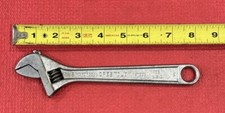 Vintage Crescent 8โ Adjustable Wrench Crestoloy Jamestown N.Y. Made in USA