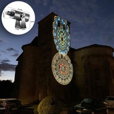 400W Gobo Projector Waterproof Super Bright logo Outdoor Building Image Display