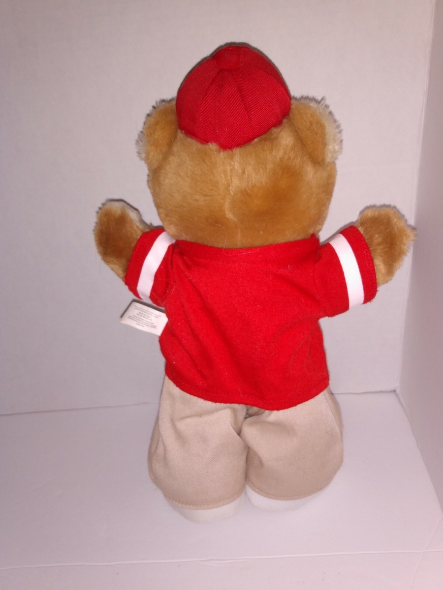 Teddy スカジャン Plastic Teddy Bear Button with Shank, REN-CR-734013