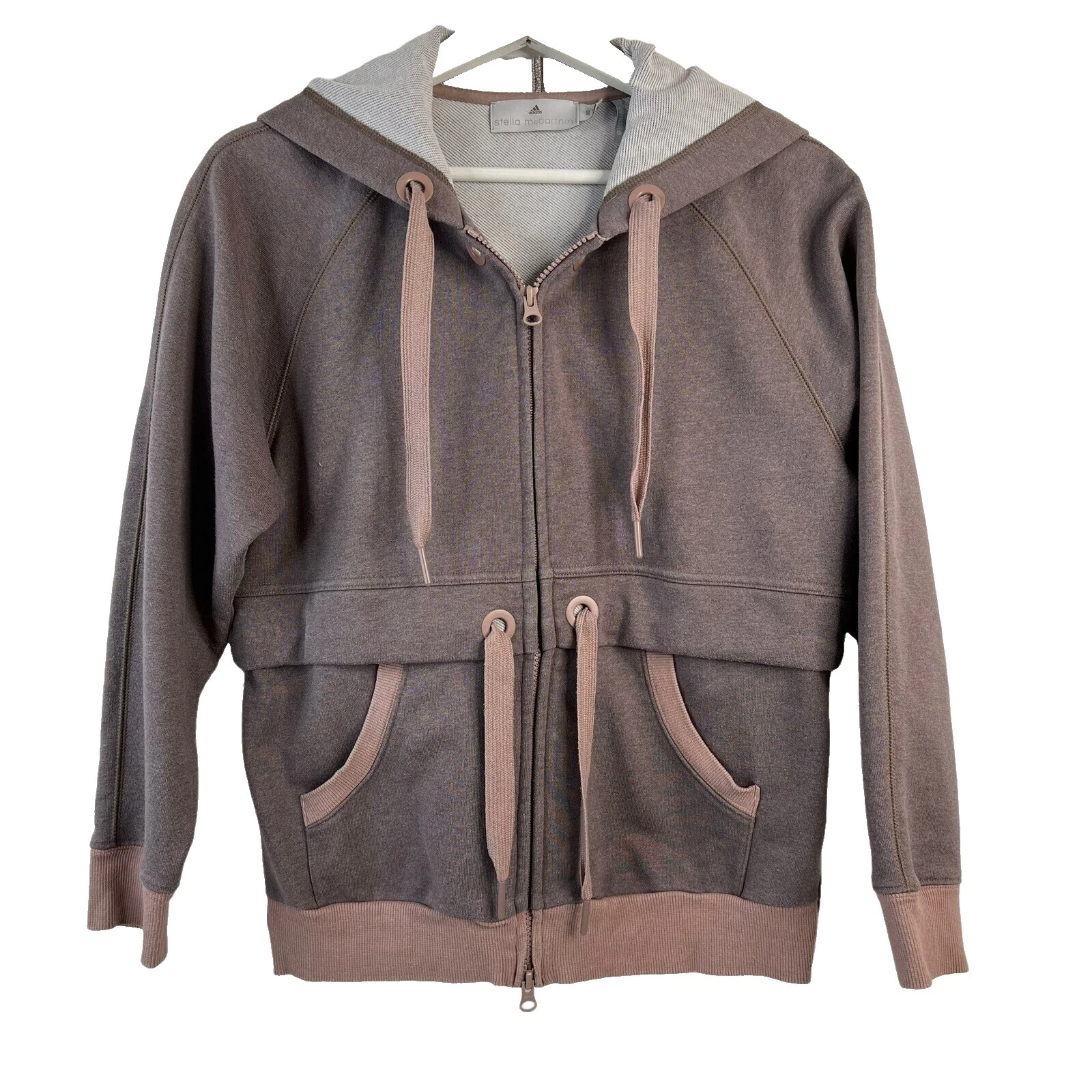 Adidas by Stella McCartney Poliéster sólido moletons para mulheres