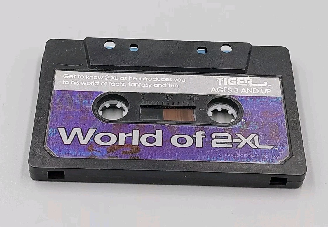 2XL TALKING ROBOT CASSETTE TAPE 