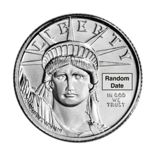 American Platinum Eagle (1/10 oz) $10 - BU - Random Date