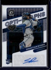 2022 Donruss Optic Sebastian Rivero Opti-Graphs Rookie Auto Kansas City Royals
