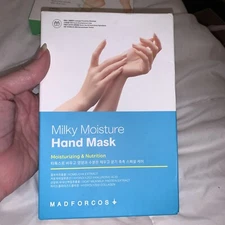 Madforcos Milky Moisture Korean Hand Mask (5 Piece Box) Kombucha Hyaluronoc Acid