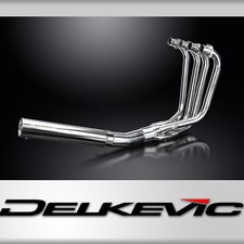 Kawasaki GPZ550H 1982-1983 4-1 Complete Exhaust Stainless Straight Silencer Can