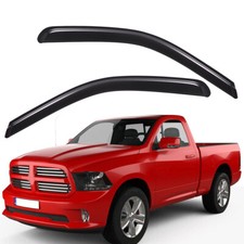 For Dodge Ram 1500 2500 3500 Standard Cab Tape-on Window Vent Visor Rain Guards For Dodge Ram 1500 2500 3500 Standard Cab Tape-on Window Vent Visor Rain Guards