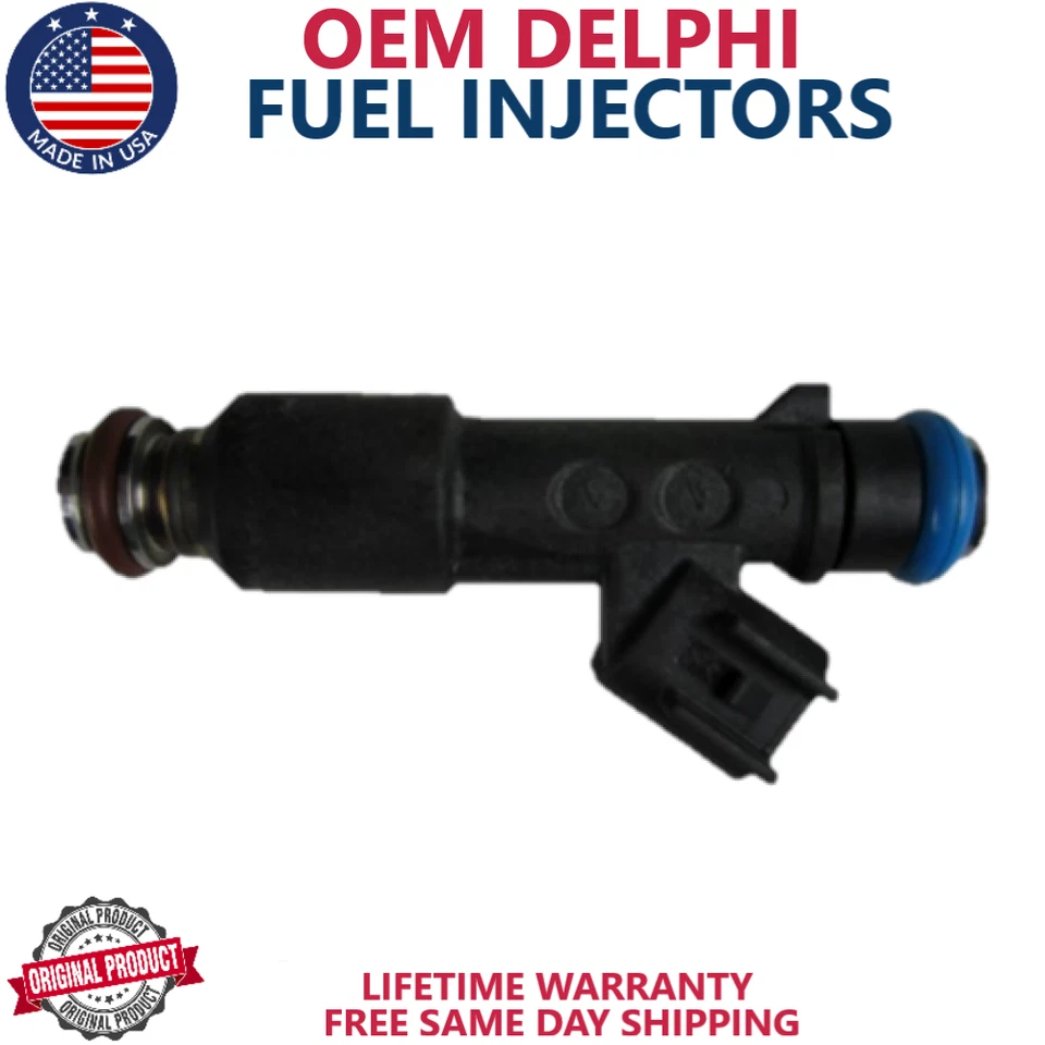 12616382# OEM DELPHI 5 piezas inyectores de combustible para Chevy 2008-12, GMC, Hummer, Isuzu I5 Foto 2 de 3