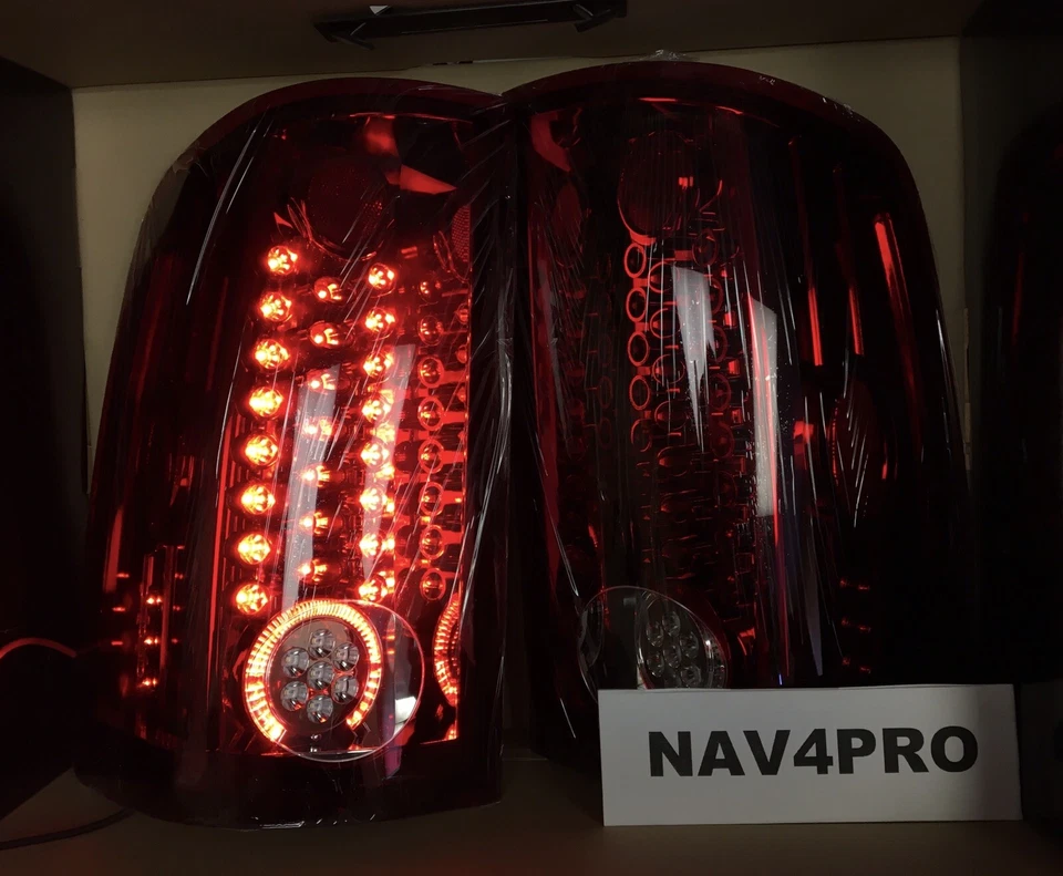 NEW 2007-2013 FOR GMC Sierra 1500 | 2500HD | 3500HD LED Tail Light Pair #NB9 - Image 2 of 4