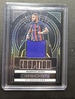 MEMPHIS DEPAY 39/99 Player Worn Patch 2022-23 Panini OBSIDIAN Soccer BARCELONA