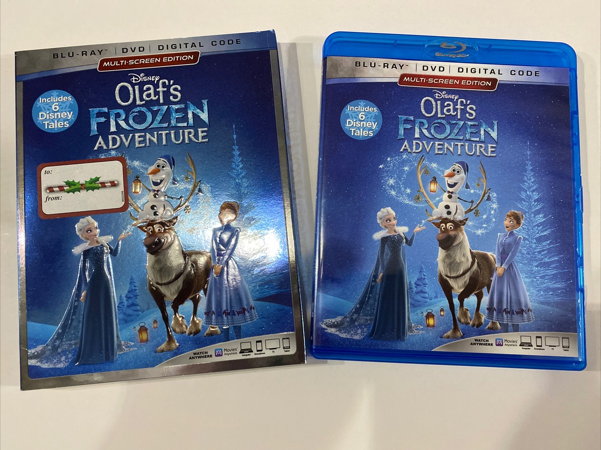 Olaf's Frozen Adventure Plus Disney Tales (Blu Ray+Dvd) Clean