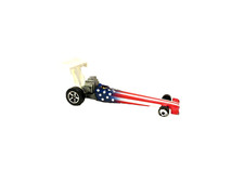 Hot Wheels CUSTOM "not original" DRAGSTER (Top Fuel Dragster) w/Stars & stripes