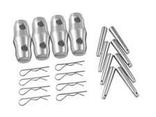 4er konische Verbinder Set Traversen Alutruss ET Global Truss Expotruss F34 FD34