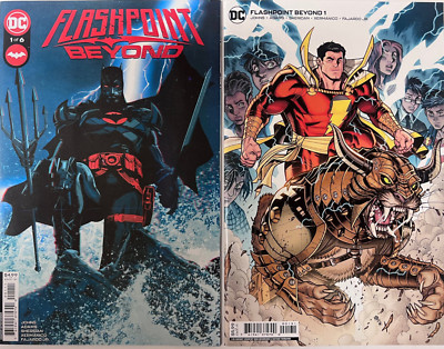 Flashpoint Beyond #1 Mitch Gerads variant + Nick Bradshaw 1/25 Variant Set DC NM