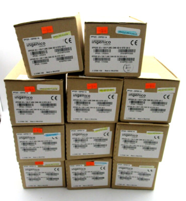 Los Von 11 Ingenico IPP320-01T1358A 32 + 128 P URE CNN SD 0 STD US C *READ*