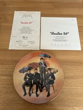 THE BEATLES COLLECTOR PLATE DELPHI 1992 No: 79A APPLE CORPS ‘BEATLES 65’ BOXED