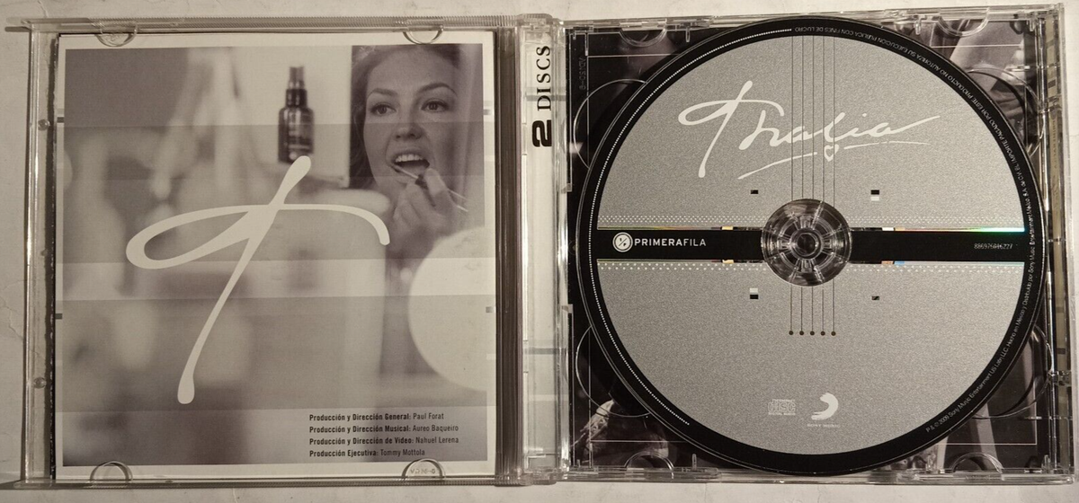 THALIA - PRIMERA FILA - 2009 MEXICAN CD + DVD, LATIN POP | eBay