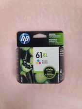 Genuine HP 61XL Tri Color Ink Cartridge CH564WN Warranty Ends Dec 2015 