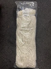 Zephyr ShineUp Screwflat 4 Ply Cotton Mophead, Mop 24 Ounce