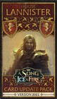 CMON : A Song of Ice & Fire: Lannister card update pack ver 2021