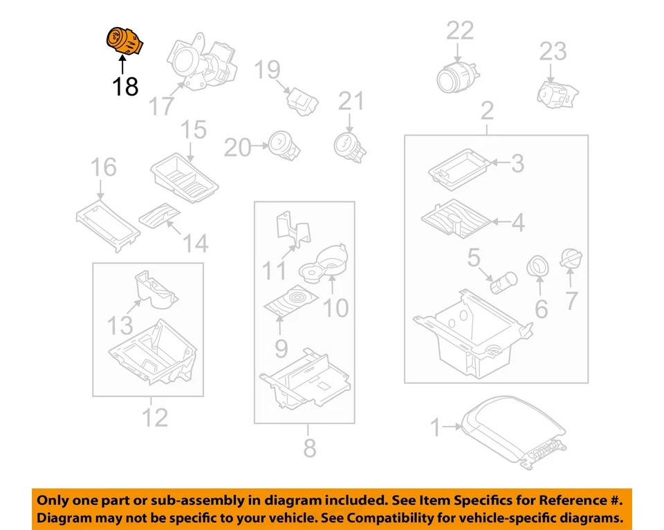 Interruptor de encendido usado se adapta a: Ford Taurus 2012 interruptor eléctrico solo encendido sin llave Foto 3 de 4