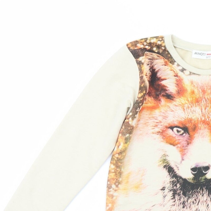 Minoti Girls Print Cotton Blend Sweatshirt Size 7-8 Year image 6
