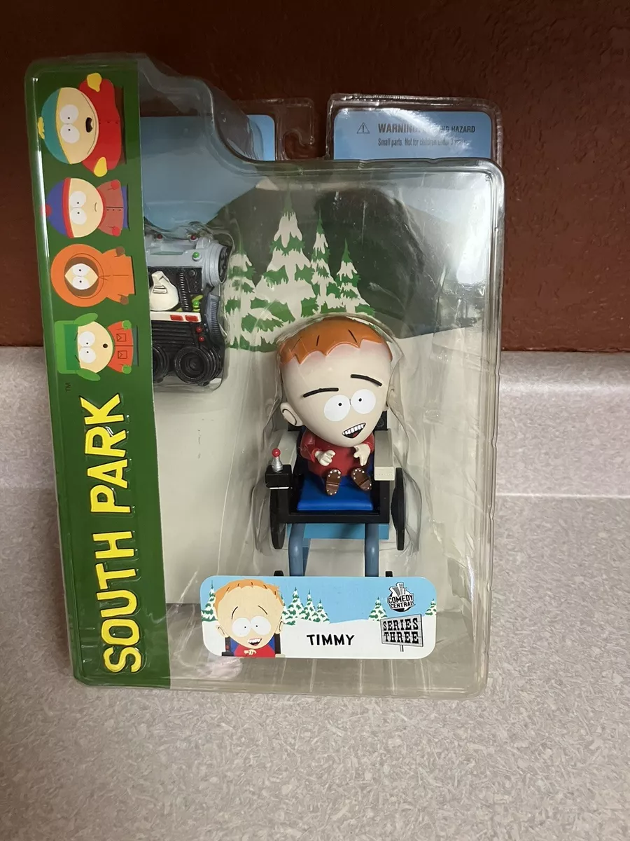 Mezco South Park Series 3 Timmy Figure AND Big Gay Al . Both factory  sealed.