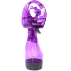 Retailery Portable Battery Operated Water Cooling Fan Spray Bottle, Purple