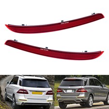 Rote Reflektor Sto&szlig;stange HINTEN LINKS / RECHTS f&uuml;r Mercedes-Benz M W166 2011-15