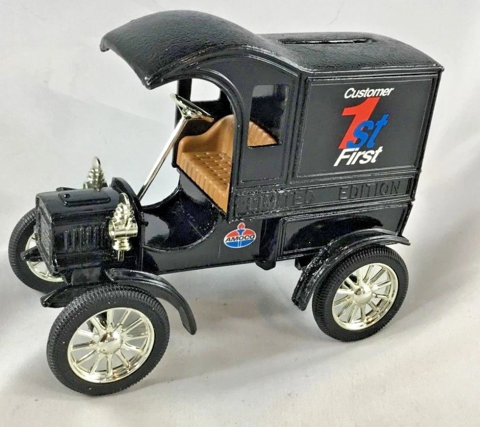 Ford Delivery Car Bank 1905 edición limitada cliente primero vintage 1992 Ertl nuevo Foto 2 de 4