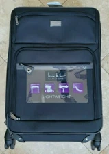 Nicole Miller Sonya Collection 28" Spinner Luggage Black