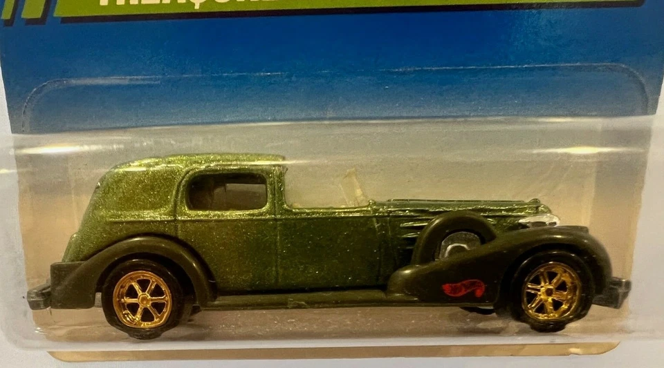 Hot Wheels Treasure Hunt Classic Caddy Edición Limitada 1995 Verde Nuevo en Paquete Sin usar, en caja difícil de encontrar Foto 3 de 4