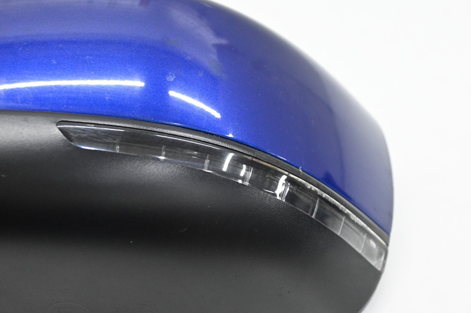 ⭐ 14-17 Maserati Ghibli Left Driver Side View Door Mirror Housing Blue Oem
