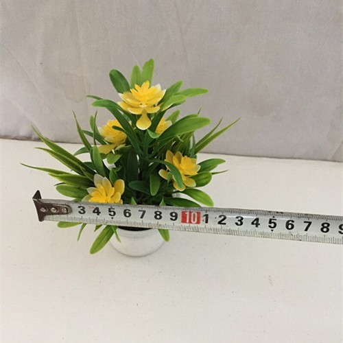 Outdoor-Blumen-gefälschte falsche Pflanzen-künstlicher Garten-Dekor mit Topf - Bild 6 von 16