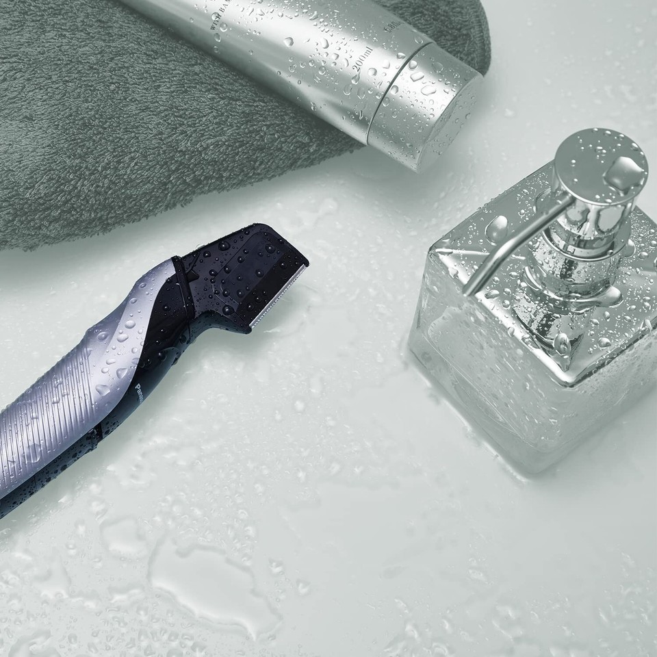 Panasonic Body Hair Trimmer for Men, Cordless Waterproof Design,V