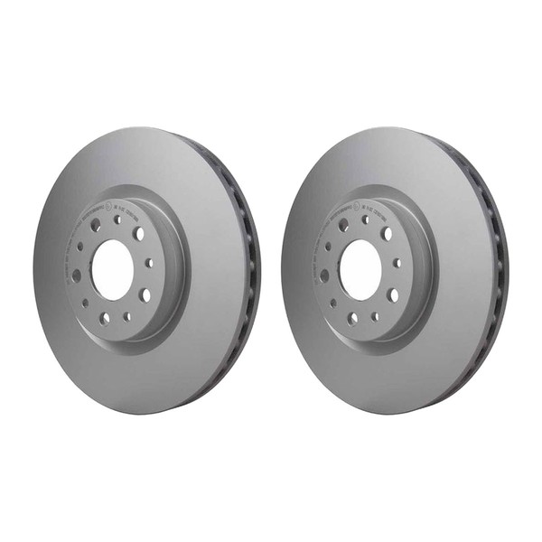 2 Bremsscheiben InnenbelüFtet Ø 59 Mm 26 Mm Hella Passend FüR U.A. Fiat Tipo-image