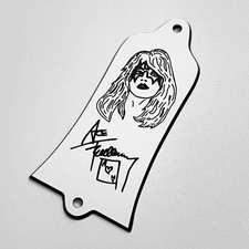 GUITAR TRUSS ROD COVER - Engraved Etched - Fits USA GIBSON - ACE FREHLEY KISS