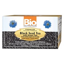 Bio Nutrition Inc Thé Au Miel De Graines Noires Avec Thé Vert, 30 Sachets