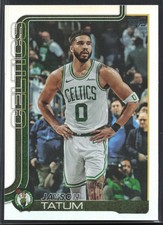 2025-26 Topps #1 Jayson Tatum Rainbow Foilboard