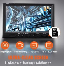 Uimoso 9 Inch Sewer Camera Pipe Inspection Camera Only  w/ 512hz Sonde 720p New