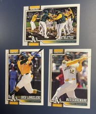 Oakland Athletics - Lot of (3) 2026 Topps Series 1 Baseball