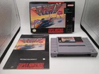 F-ZERO SNES SUPER NINTENDO COMPLETE IN BOX CIB TESTED WORKING