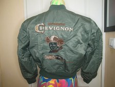 VINTAGE BOMBER CHEVIGNON KINDER STICKEREI UND...